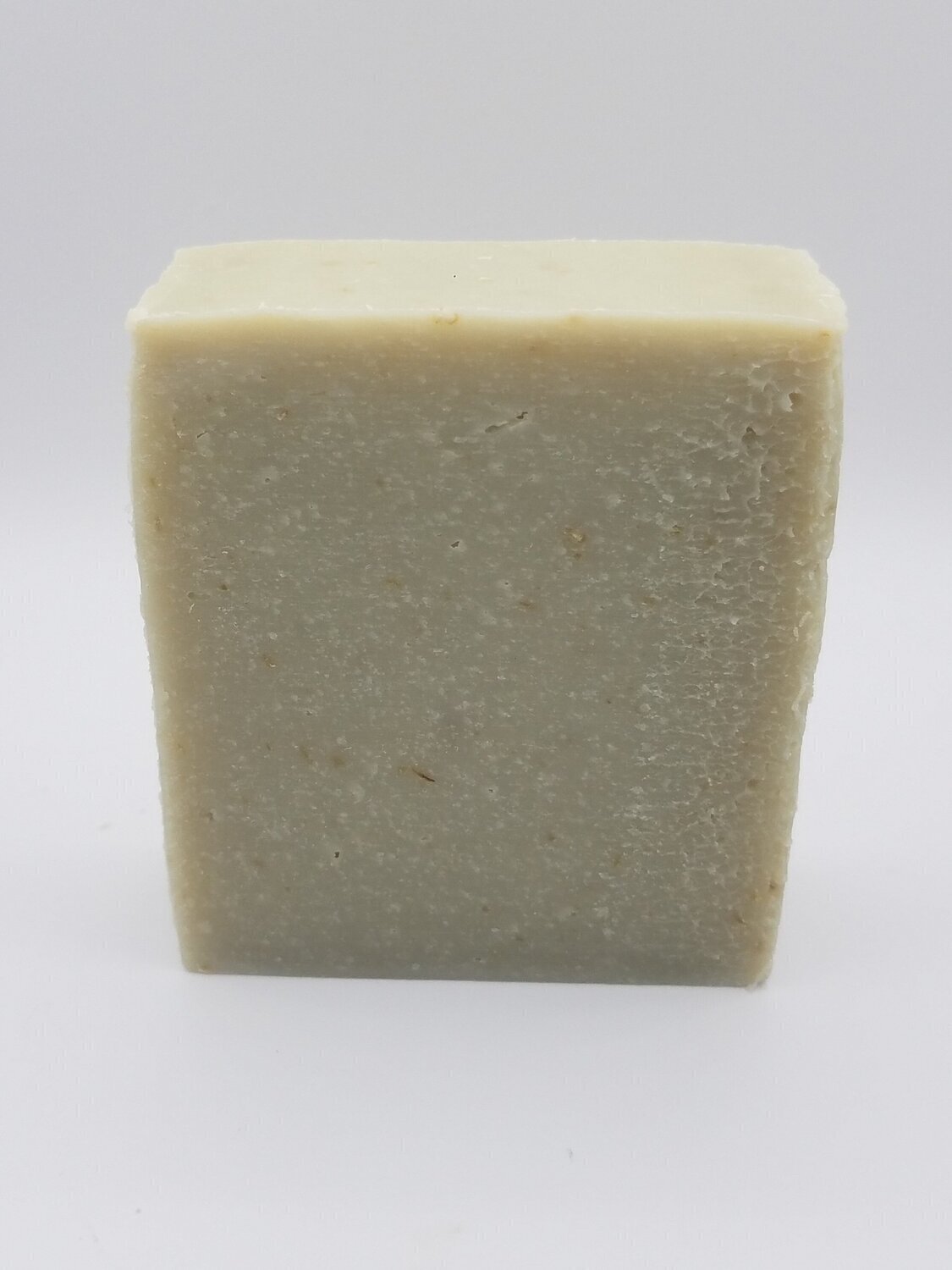All-Natural Cedarwood & Oatmeal Soap with French Green Clay