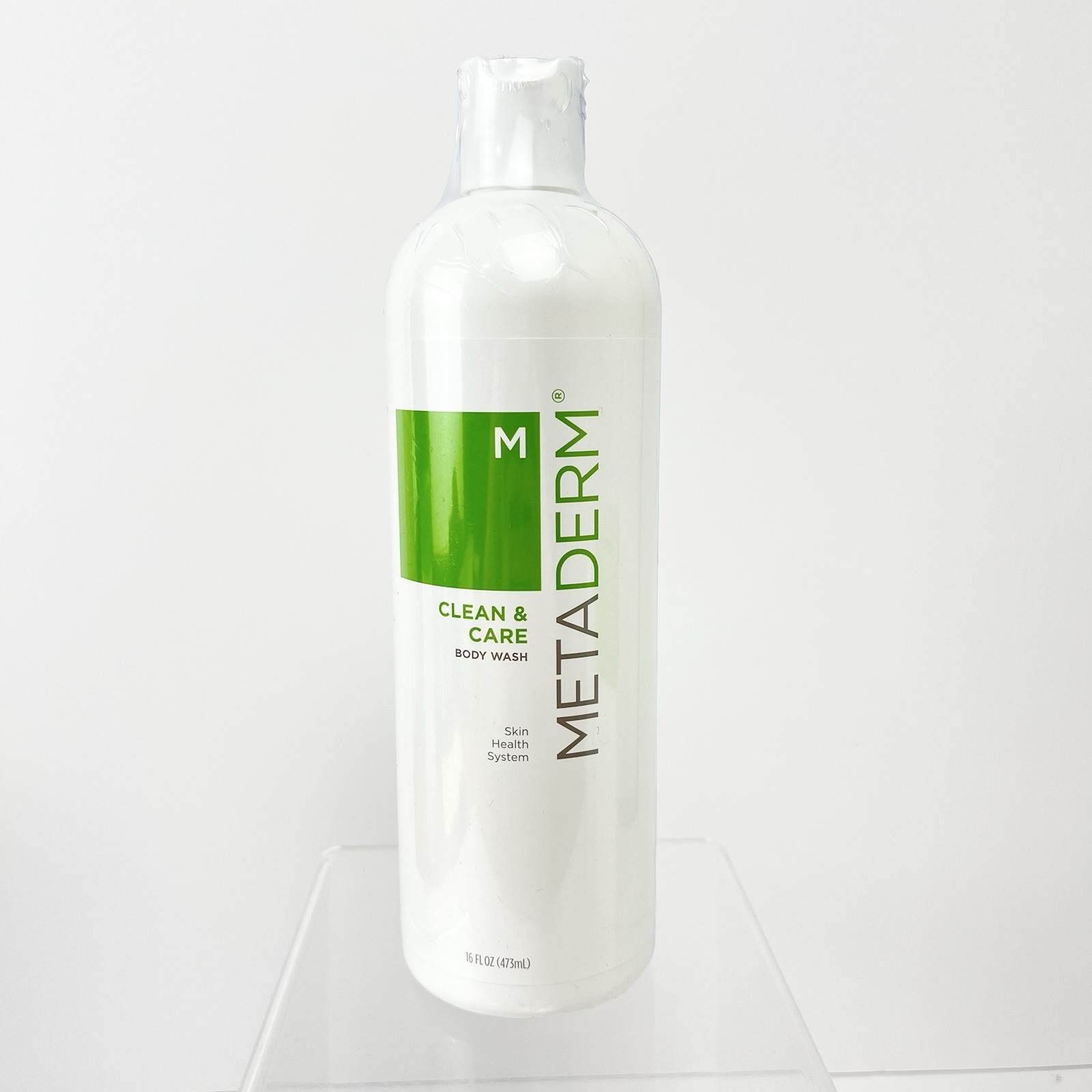 NIB Sealed 2 MetaDerm Clean & Care Body Washes – 16 Fl Oz – Eczema Dry Skin