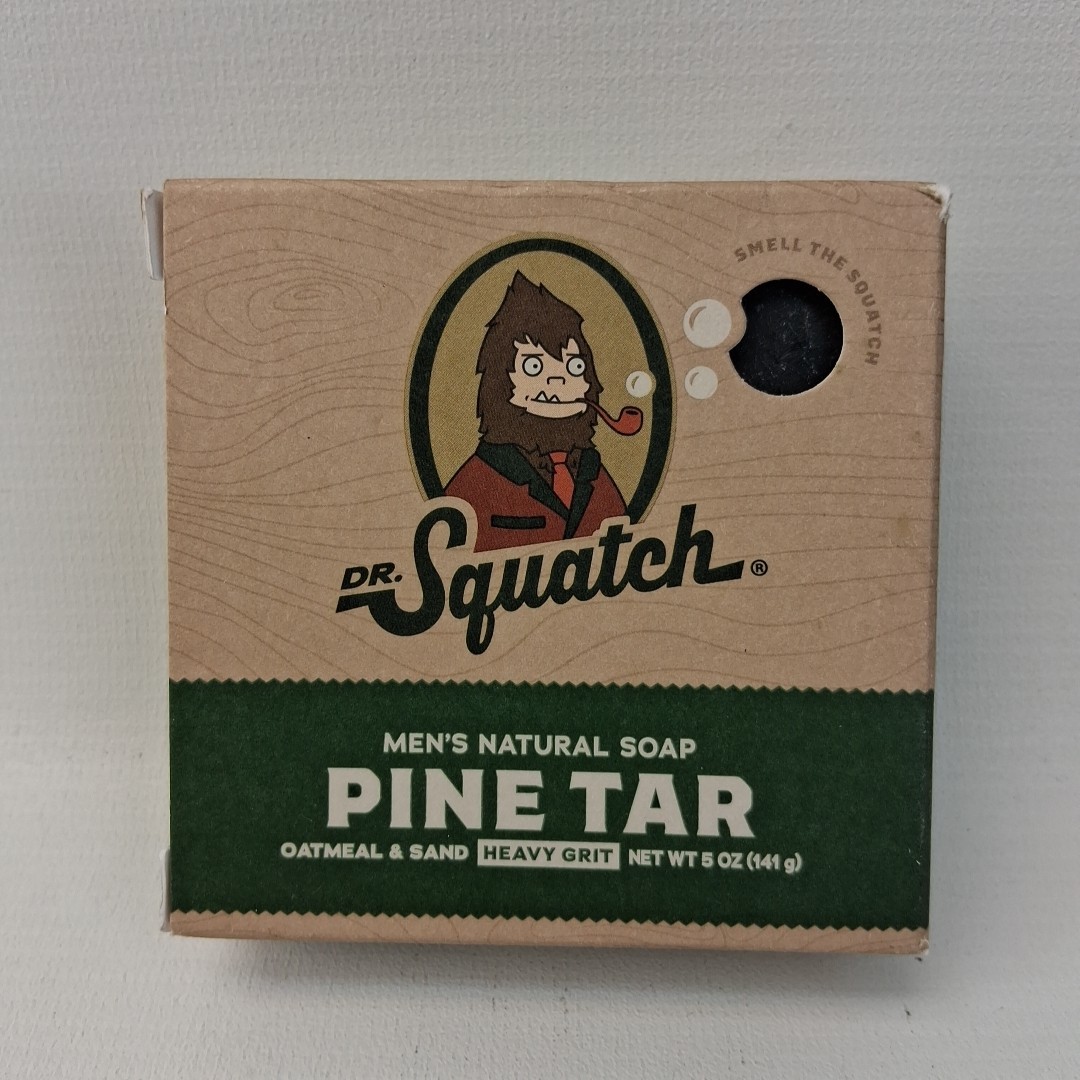 Dr. Squatch Pine Tar Bar Soap Heavy Grit 5 oz