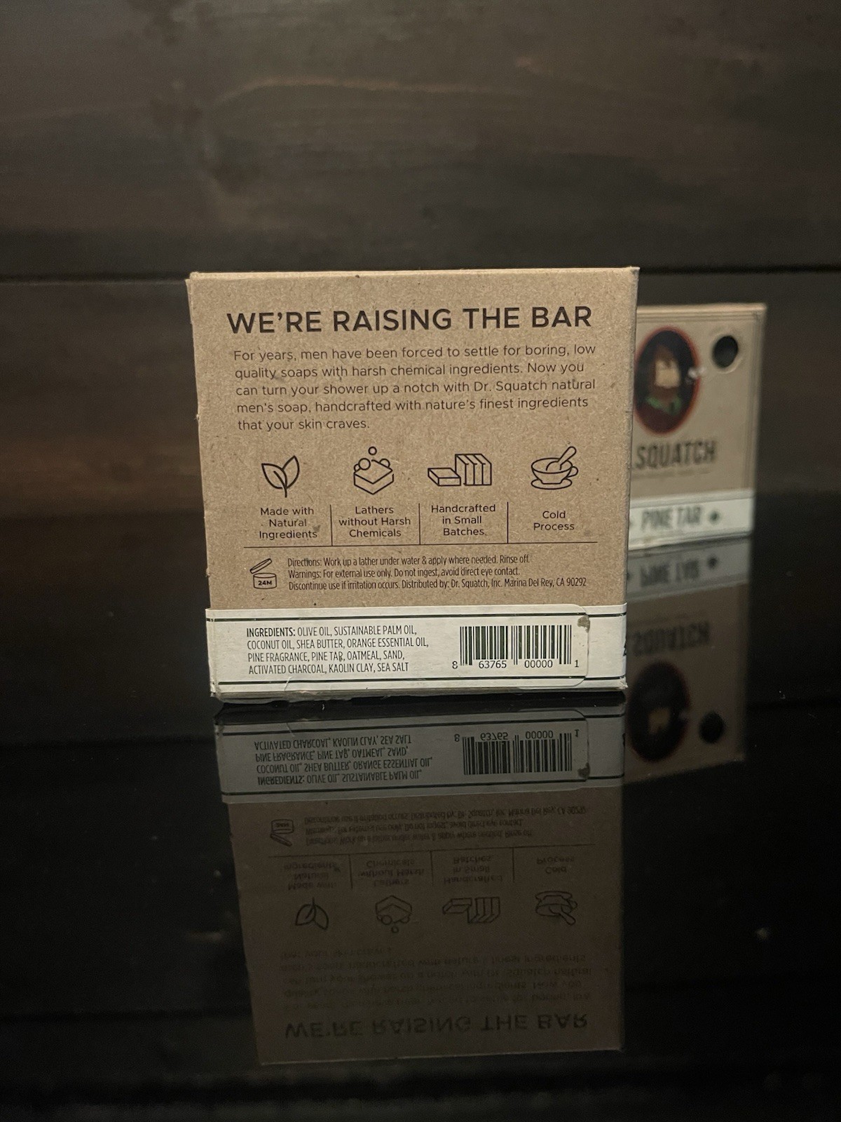 Dr. Squatch bar soap Pine Tar 3 bar bundle