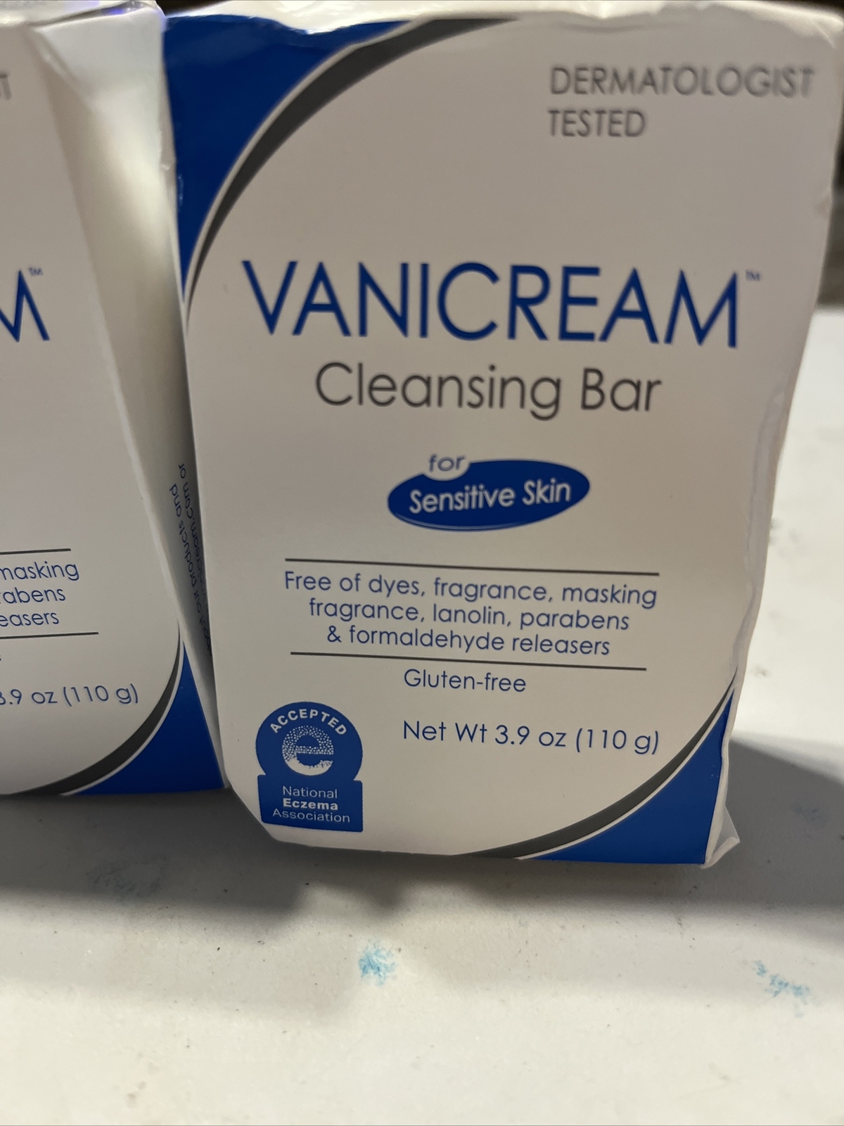 Vanicream 2 Bars Cleansing for Sensitive Skin 3.90 oz