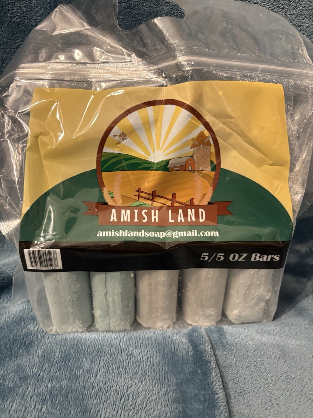 10 Large 5 oz Bars Amish Land Soap