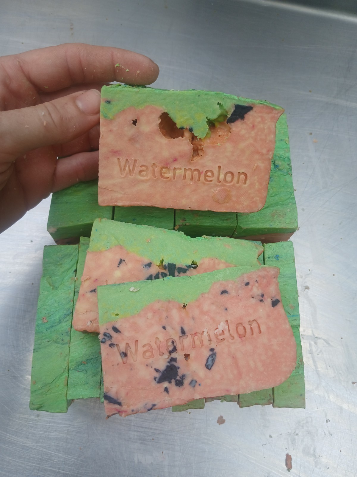 WATERMELON GOAT MILK SOAP HAPPY GOAT CREAMERY FREE SHIPPING BEST