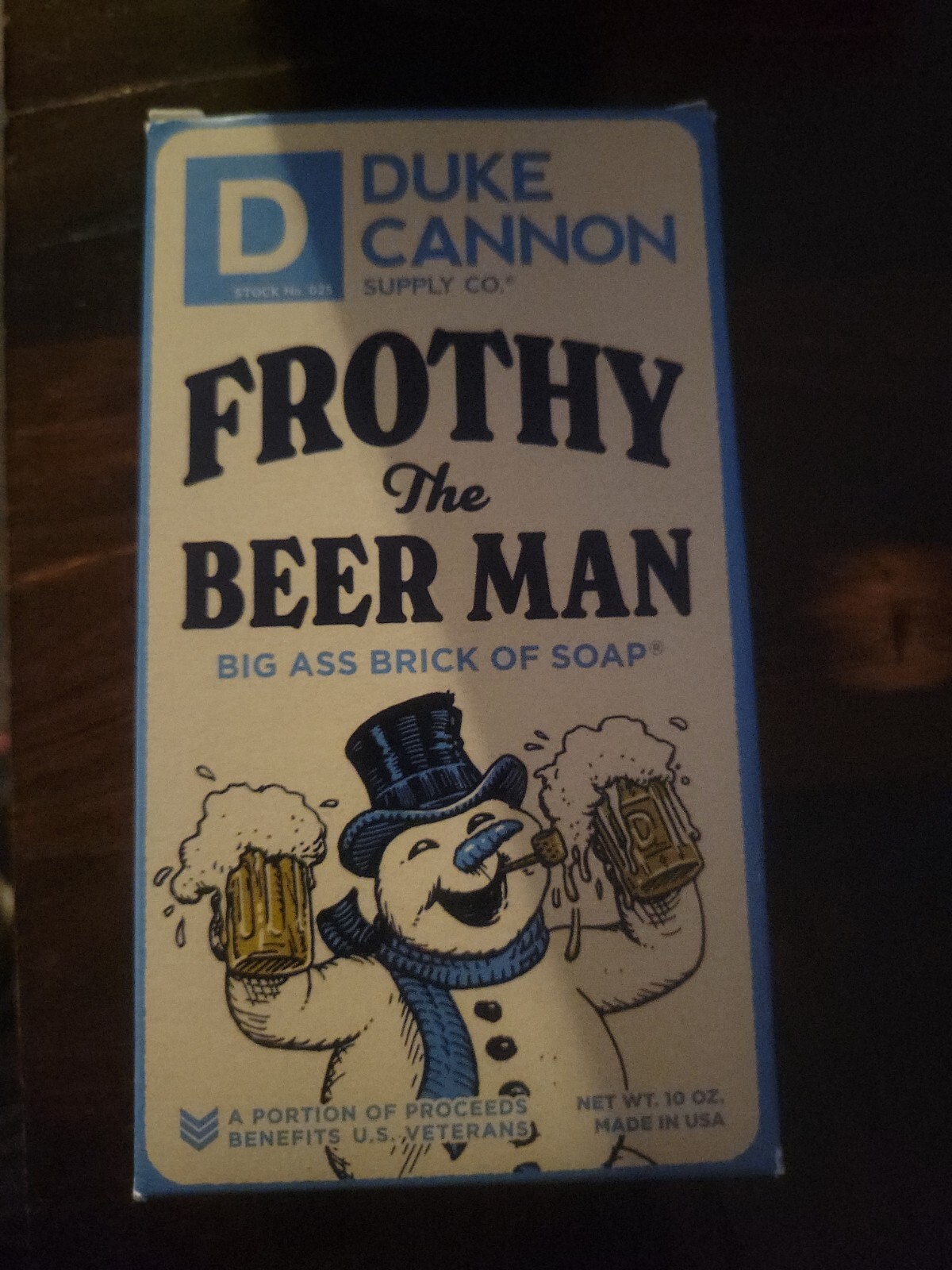 Frothy the Beer Man – Bar Soap – by Duke Cannon Supply Co – Made in USA