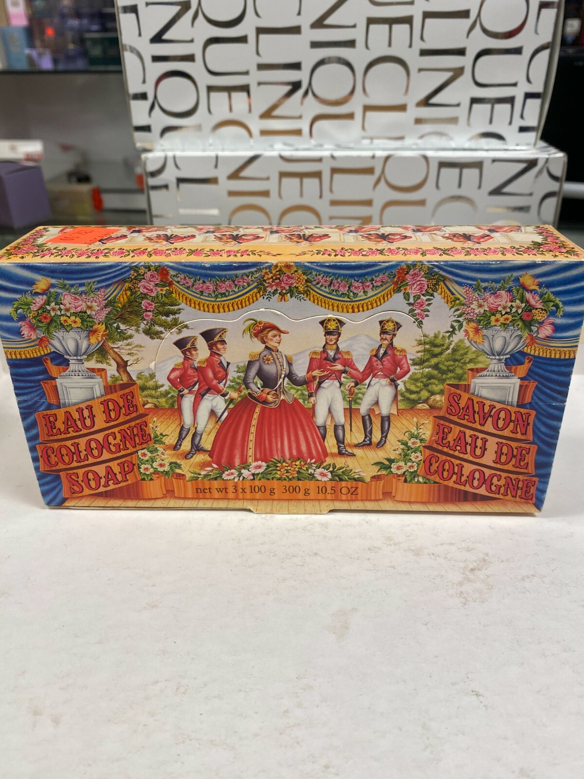 Eau de Cologne Soap by Cabtree & Evelyn 3 x 100g (10.5 oz total)