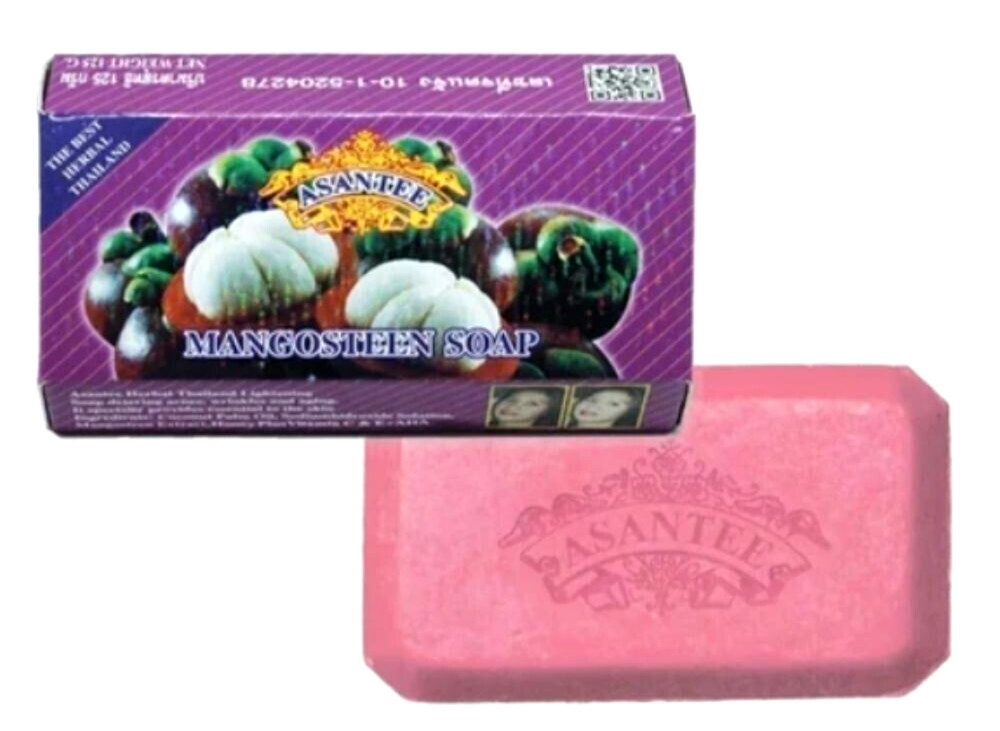 Asantee soap mangosteen honey herbal thai vitamin skin face bars bacteria /125g.