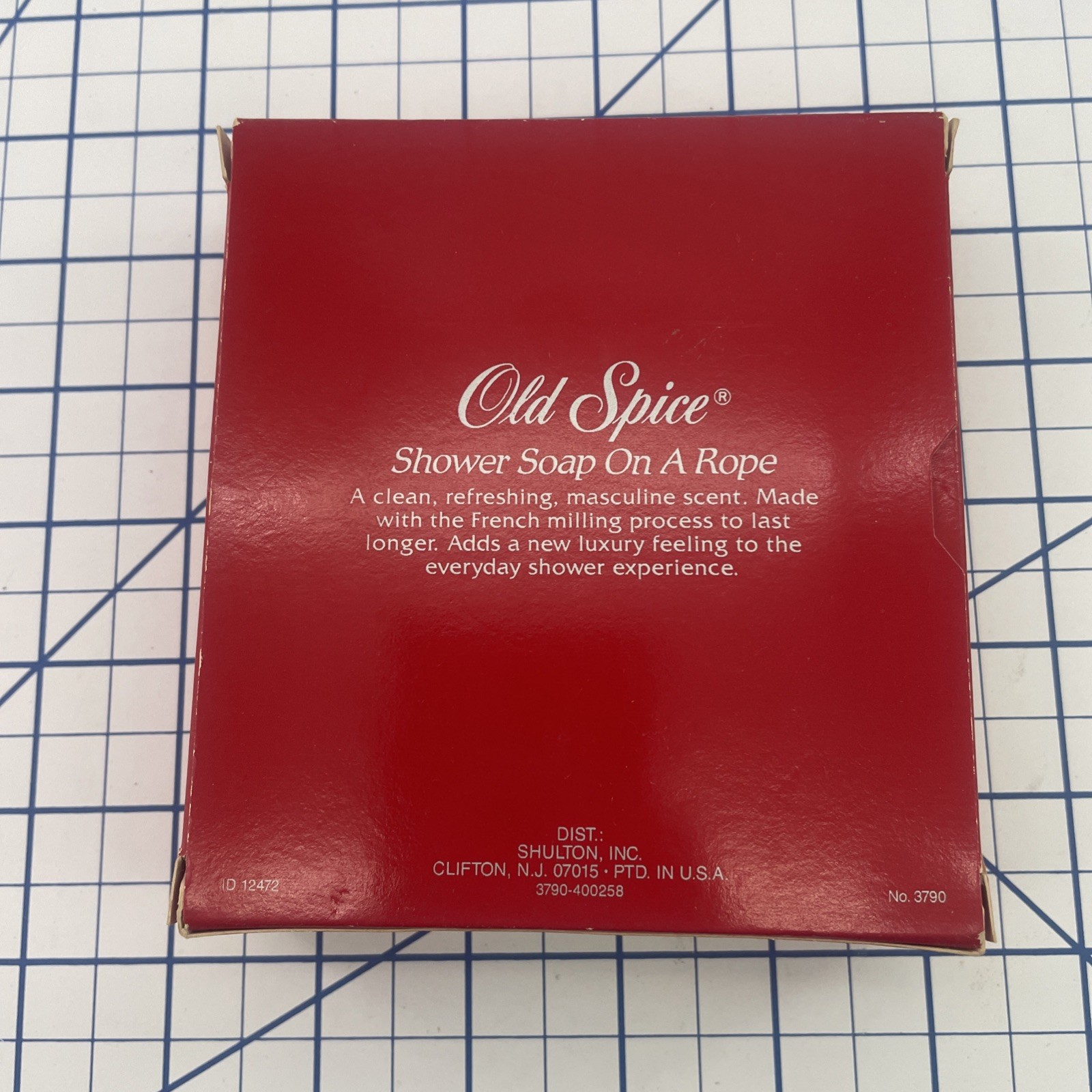 Vintage Old Spice Shower Soap on A Rope 5 Oz Boxed New Unused Old Stock
