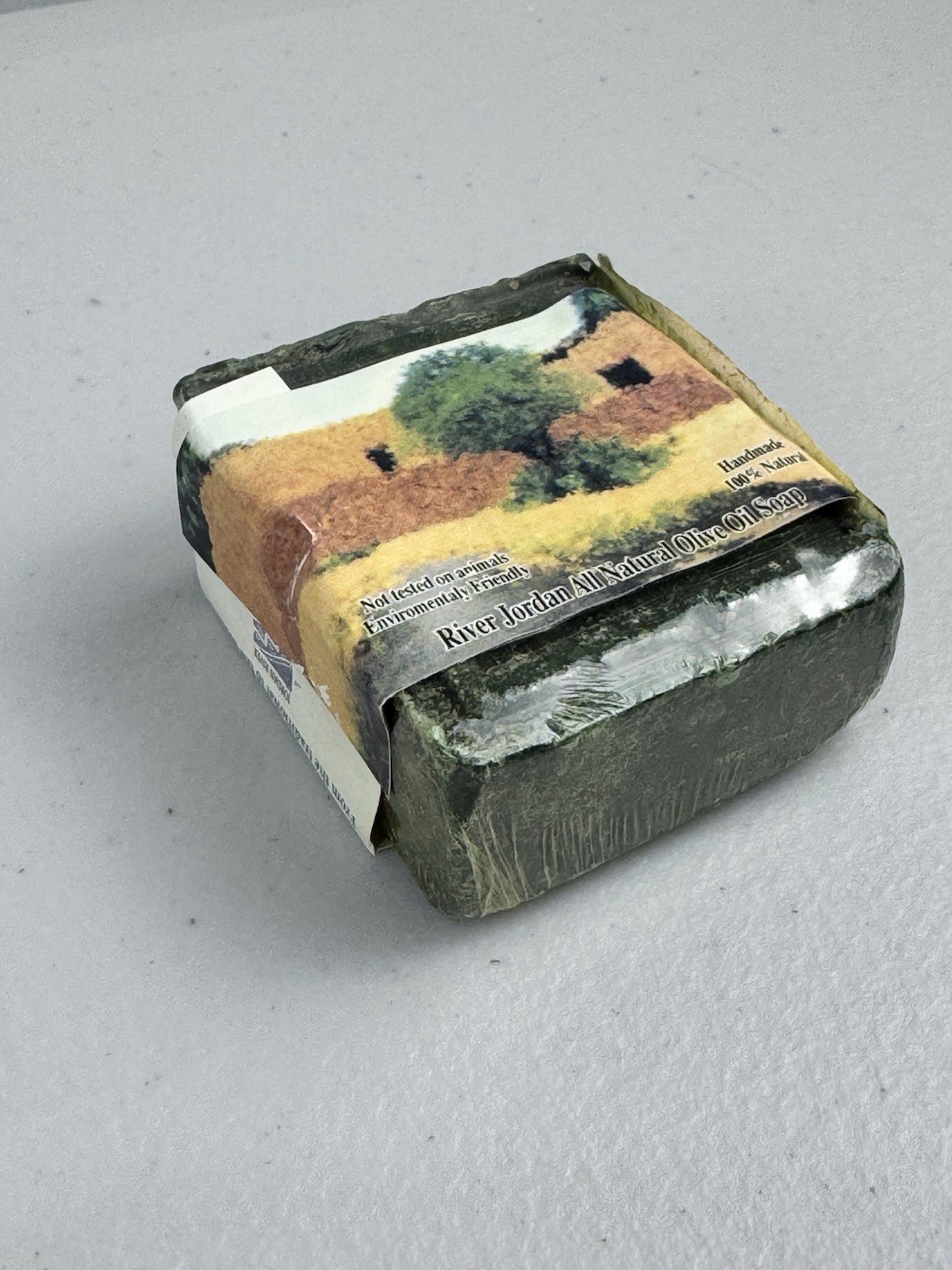 River Jordan All Natural Olive Oil Body Soap Authentic Traditional Handmade VTG