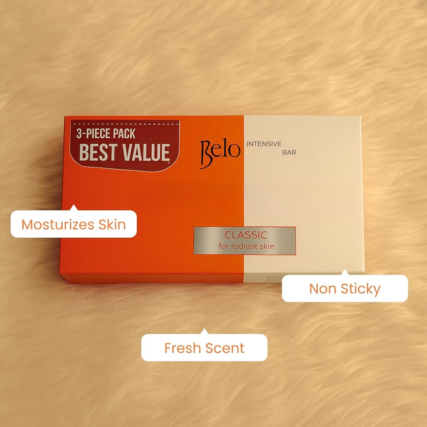 Belo Essentials Intensive Cleansing Bar Soap with Tranexamic Acid | Gentle Daily