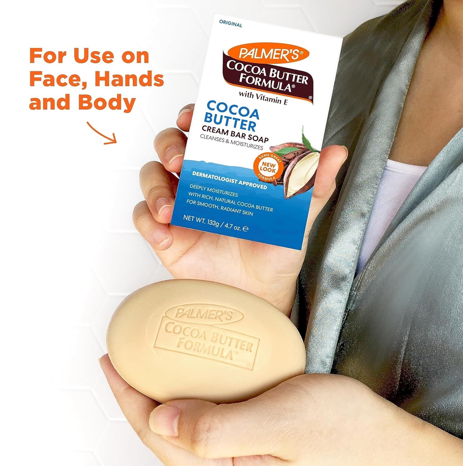 Palmers Cocoa Butter Cream Soap 3.5oz with Vitamin E, 12-Pack