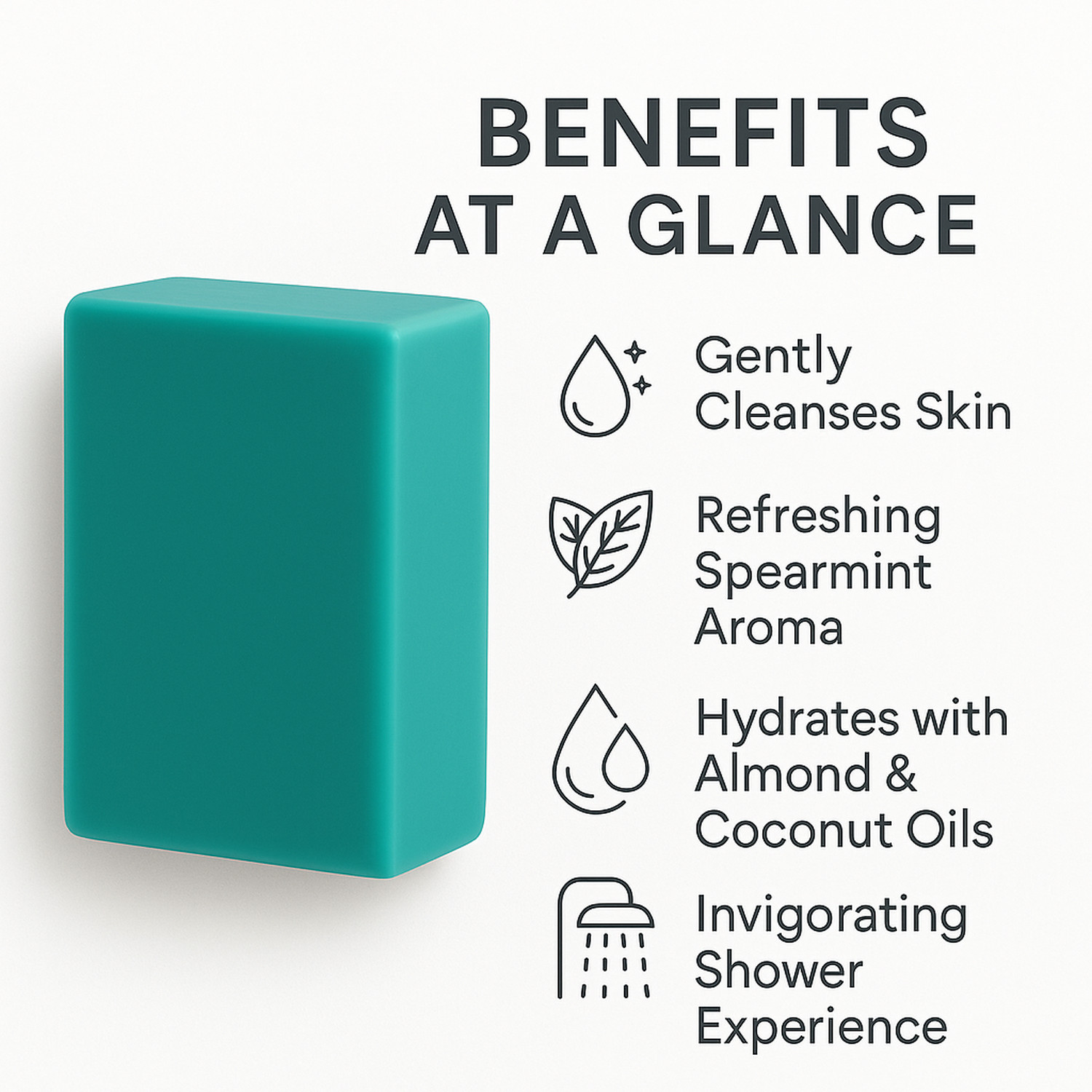 Handmade Soap – Natural Organic Eucalyptus Spearmint Bar