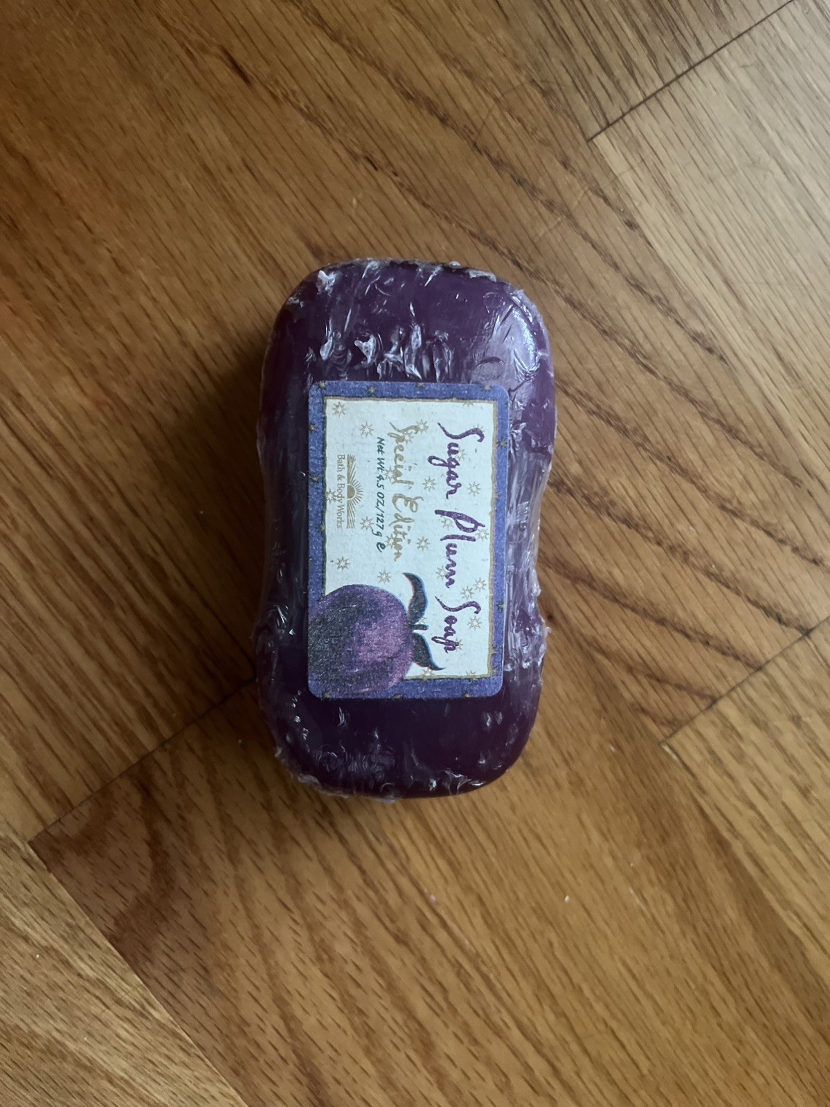 VINTAGE Bath & Body Works Sugar Plum Soap Special Edition RARE glycerine 4.5 oz