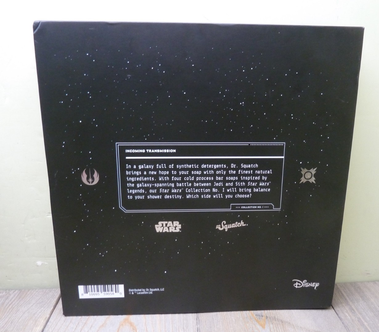 Dr. Squatch Star Wars Soap Box Set Of 4 5 Ox Bars Collection No 1 New Ltd Ed