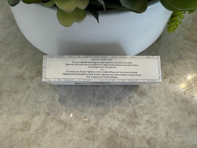 Crabtree & Evelyn Nantucket Briar Scented Bath Soap Set of 3 Bars 3.5 oz 100g Ea