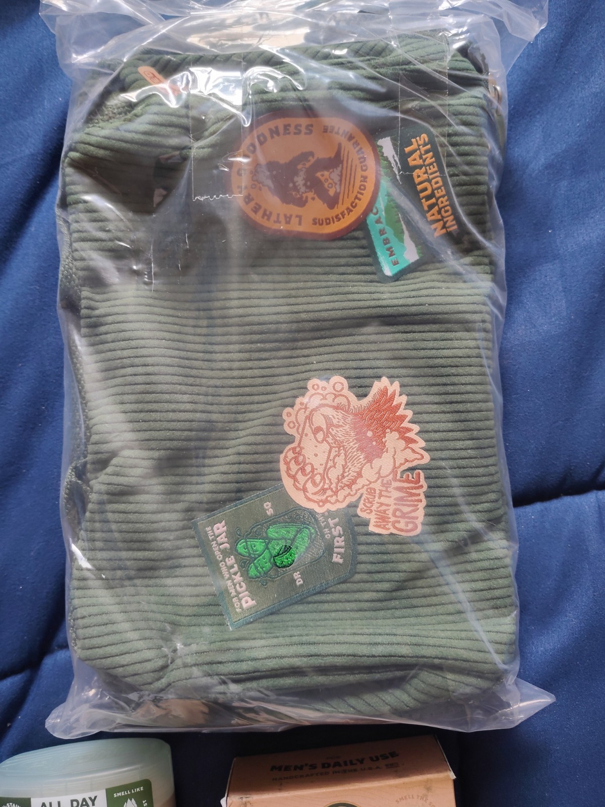Dr. Squatch PINE TAR BUNDLE w/CORDUROY TOTE BAG!!!