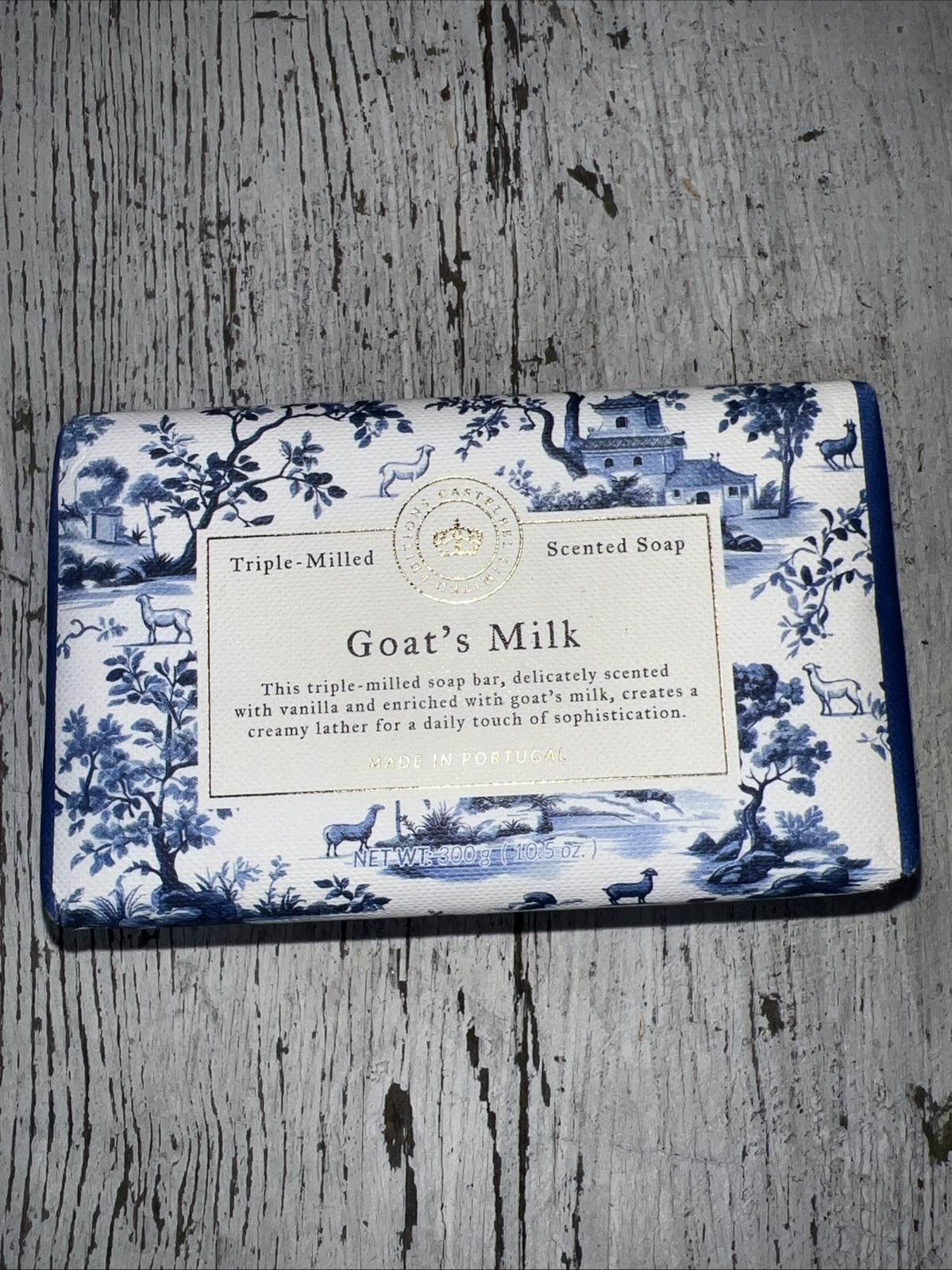 Castelbel Luxury Bath Bar Soap Goat’s Milk Scented 10.5oz triple milled