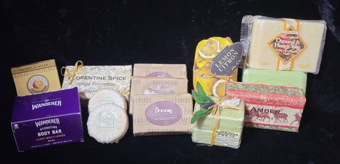 5 lbs. Bar Soap DREAM, Trader Joe’s, Castelbel, Amber, Clara Senteurs & Lolu Spa