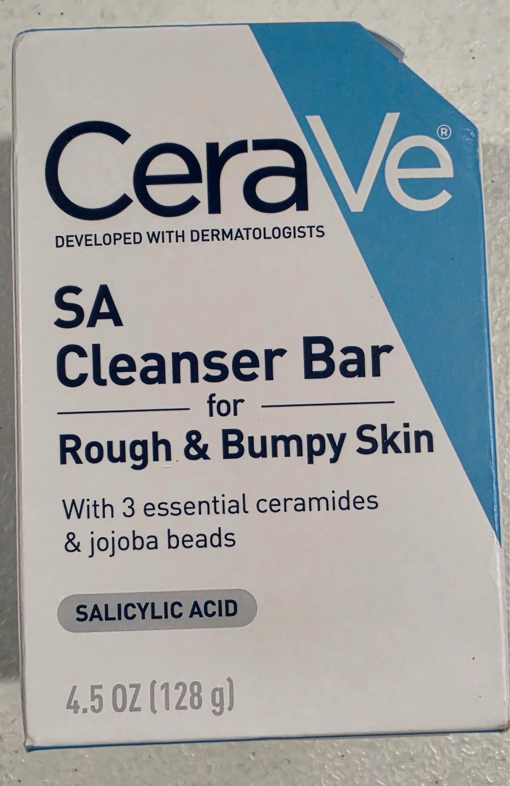 CeraVe SA Cleanser Bar for Rough and Bumpy Skin