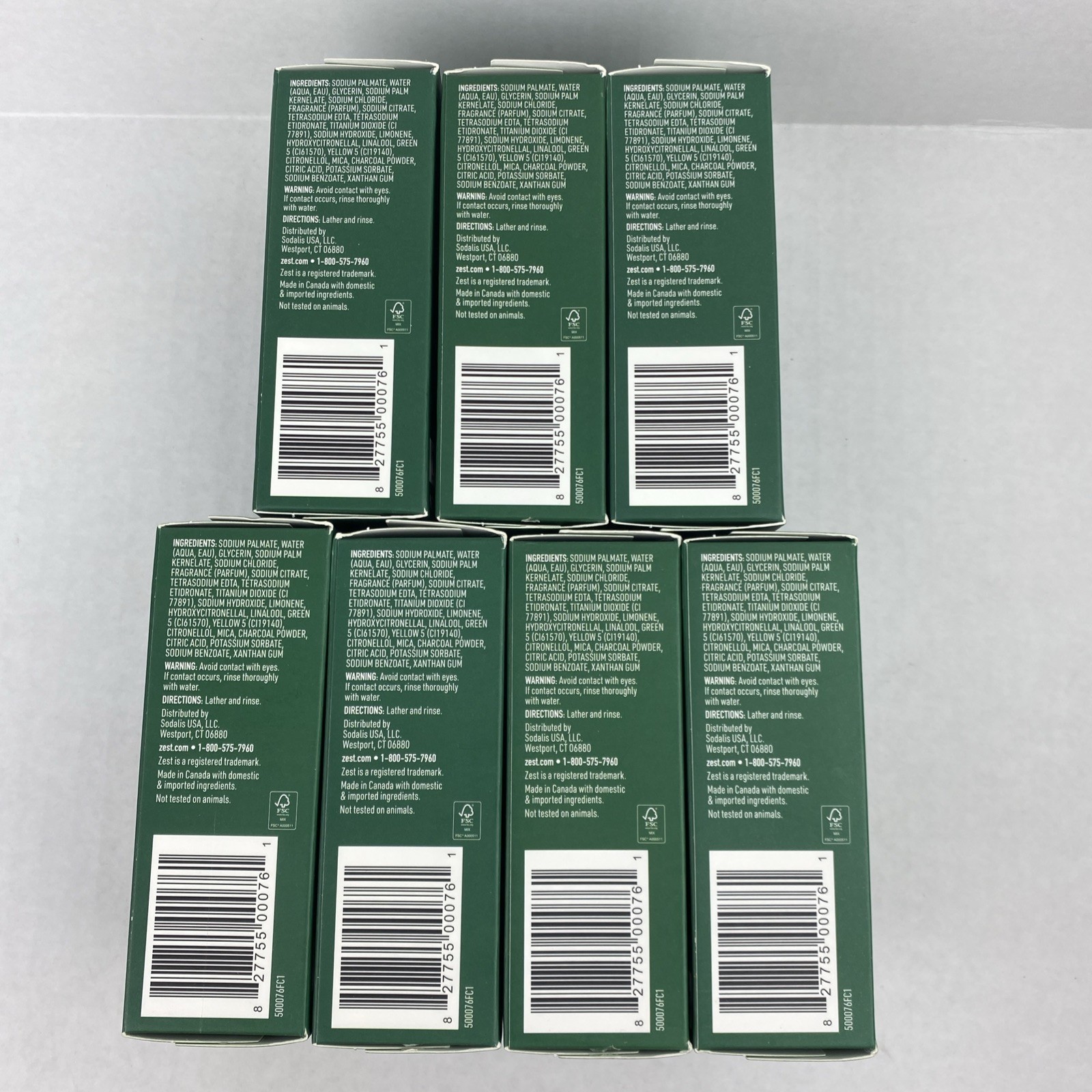7X ZEST BRUT Bar Soap Deodorizer Classic Scent Moisture 7.05 oz. ea DISCONTINUED