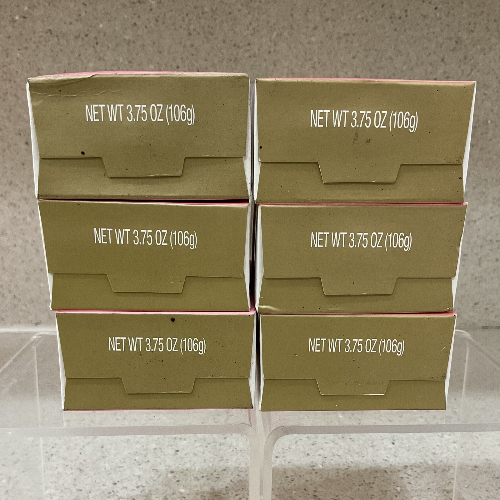 Caress Soap Daily Silk White Peach Silky Orange Blossom 3.75oz Lot of 6 Bars
