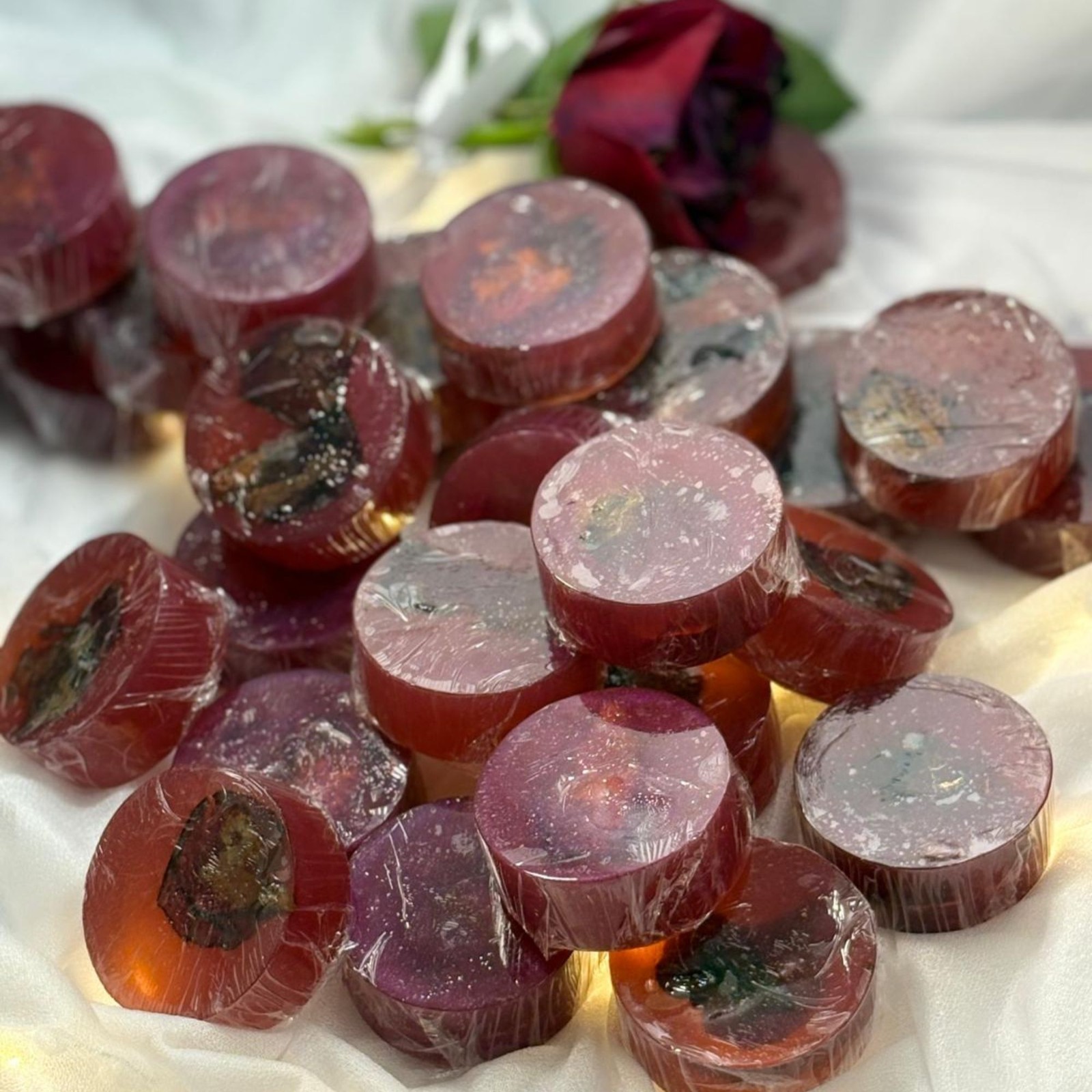 2 Handmade Soap Bar Natural Moisturizing Floral Soap Gift for her Spa Gift set
