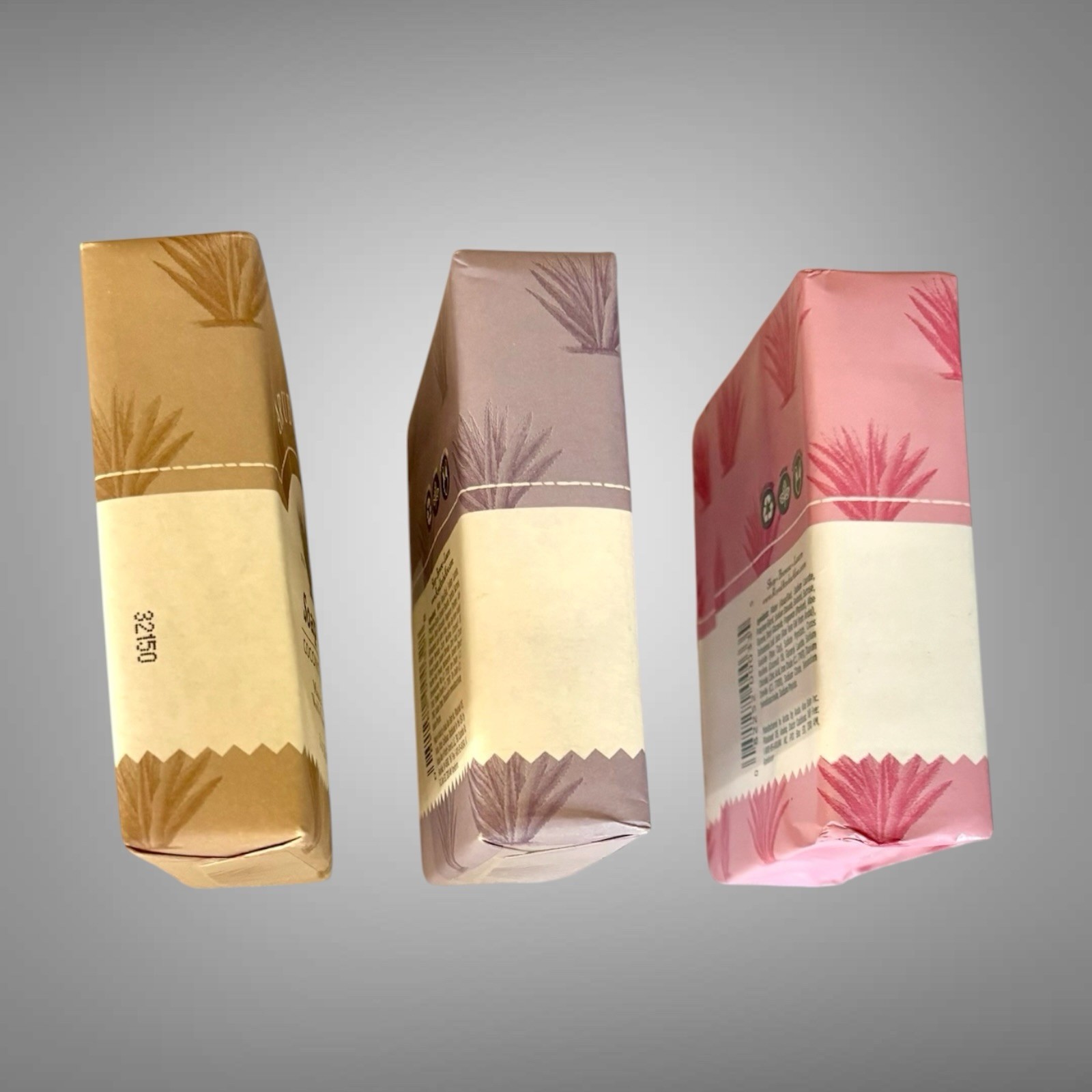 3 Bars Of New Aruba Aloe Soap Dream Paradise, Coconut Island & Tropical Rose