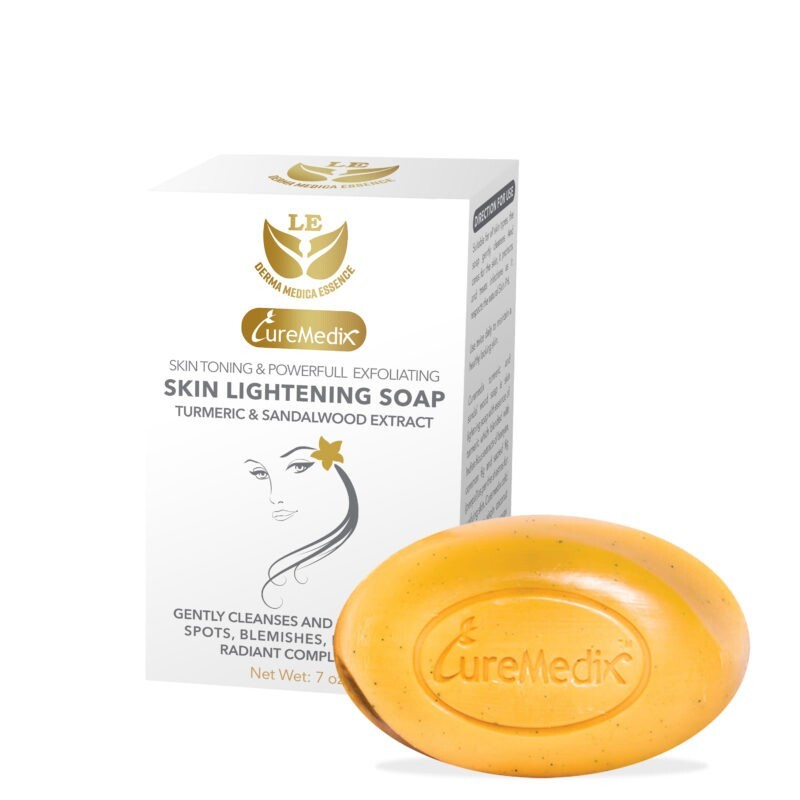 Skin Lightening Soap – Helps Remove Dark Spots & Blemishes, Brightens Your Skin