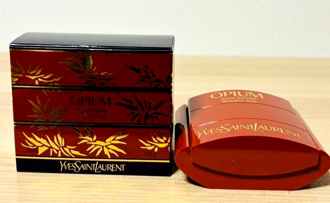 Yves Saint Laurent 洗澡香皂 100 克 Savon 旅行装全新未使用带盒-