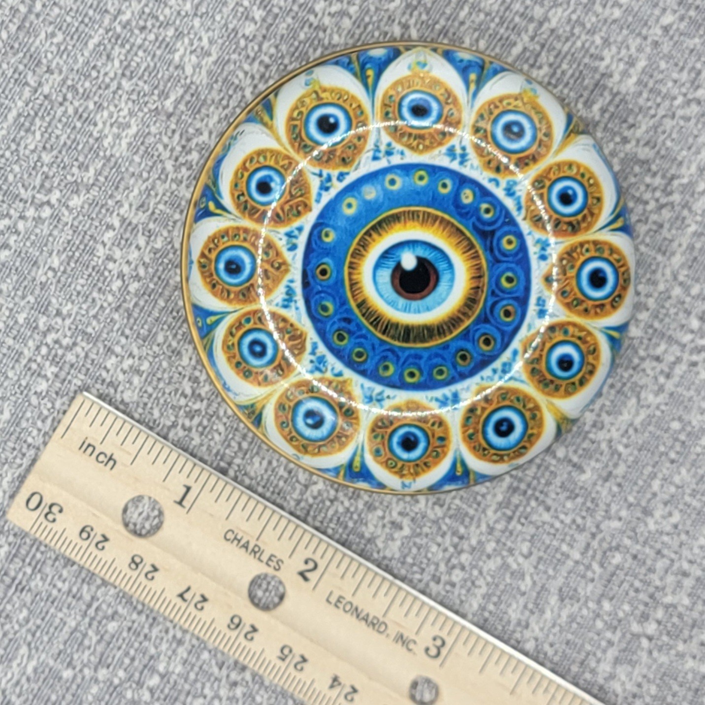 Evil Eye Olive Oil Soap in Metal Tin – New