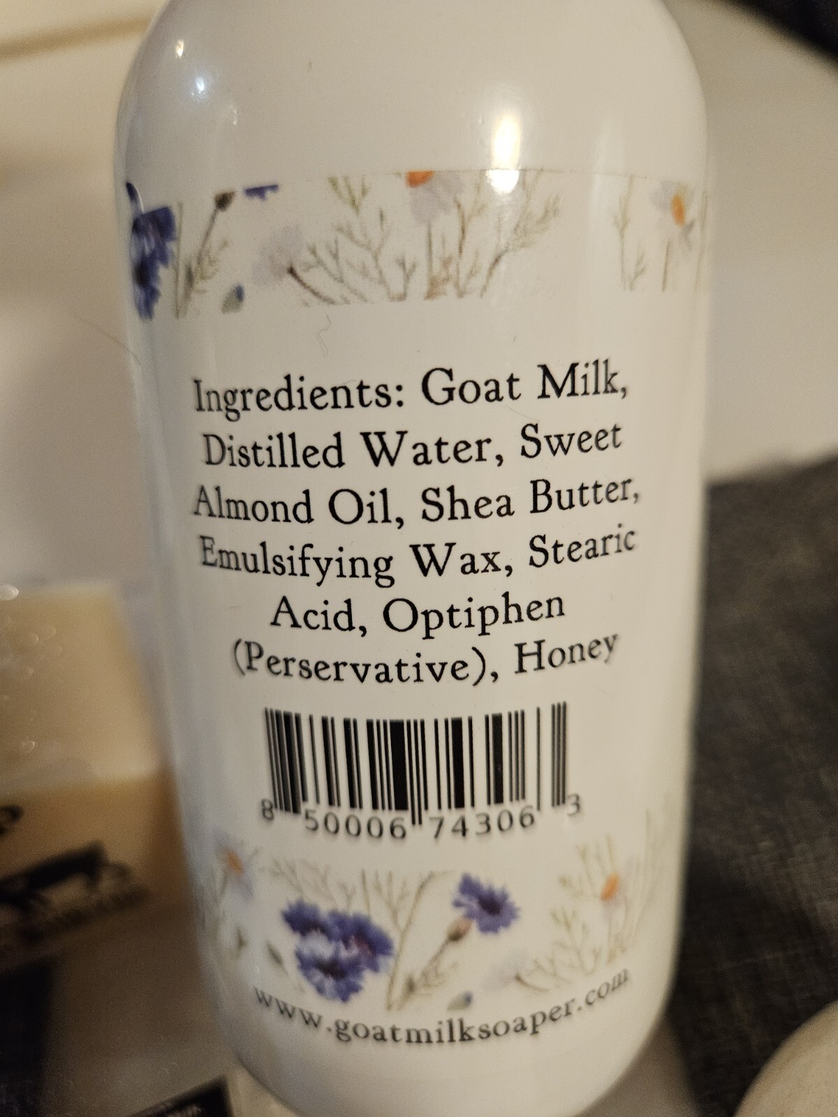 Goat Milk 4pc Essentials Gift Pack Unscented Whitetail farm