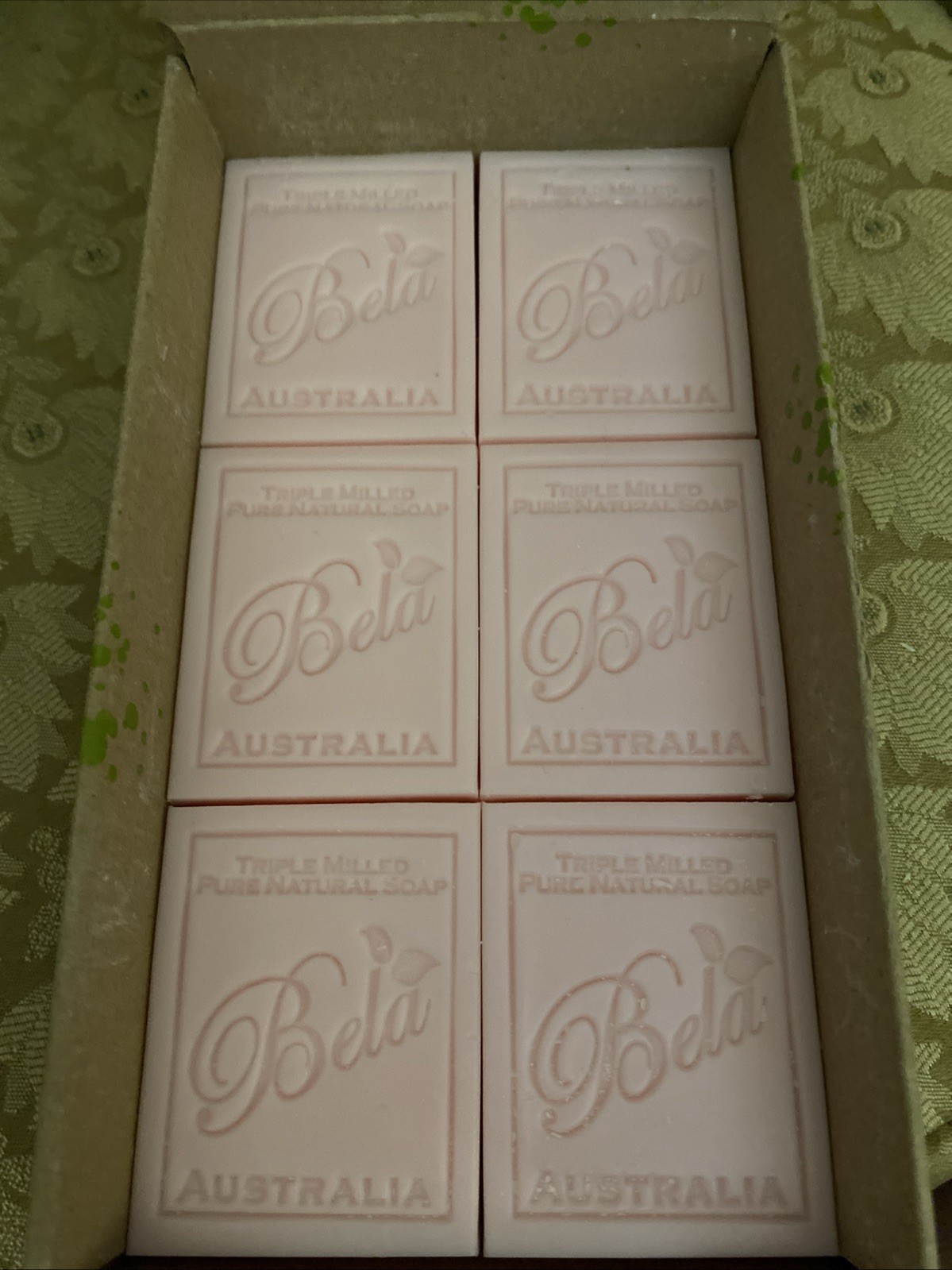 Bela Rose & Petals Parfum Natural Organic Plant-Based Bar Soap Made In Australia
