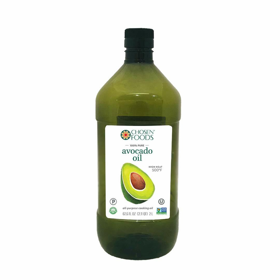2 Bottles Chosen Foods 100% Pure Avocado Oil – 67.6 fl oz Each *Total 4 Liter*