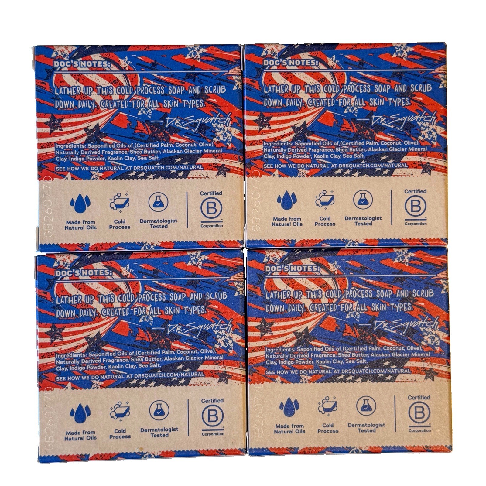 Dr. Squatch Fresh Falls Men’s Natural Soap (2 Pack) – Limited Edition