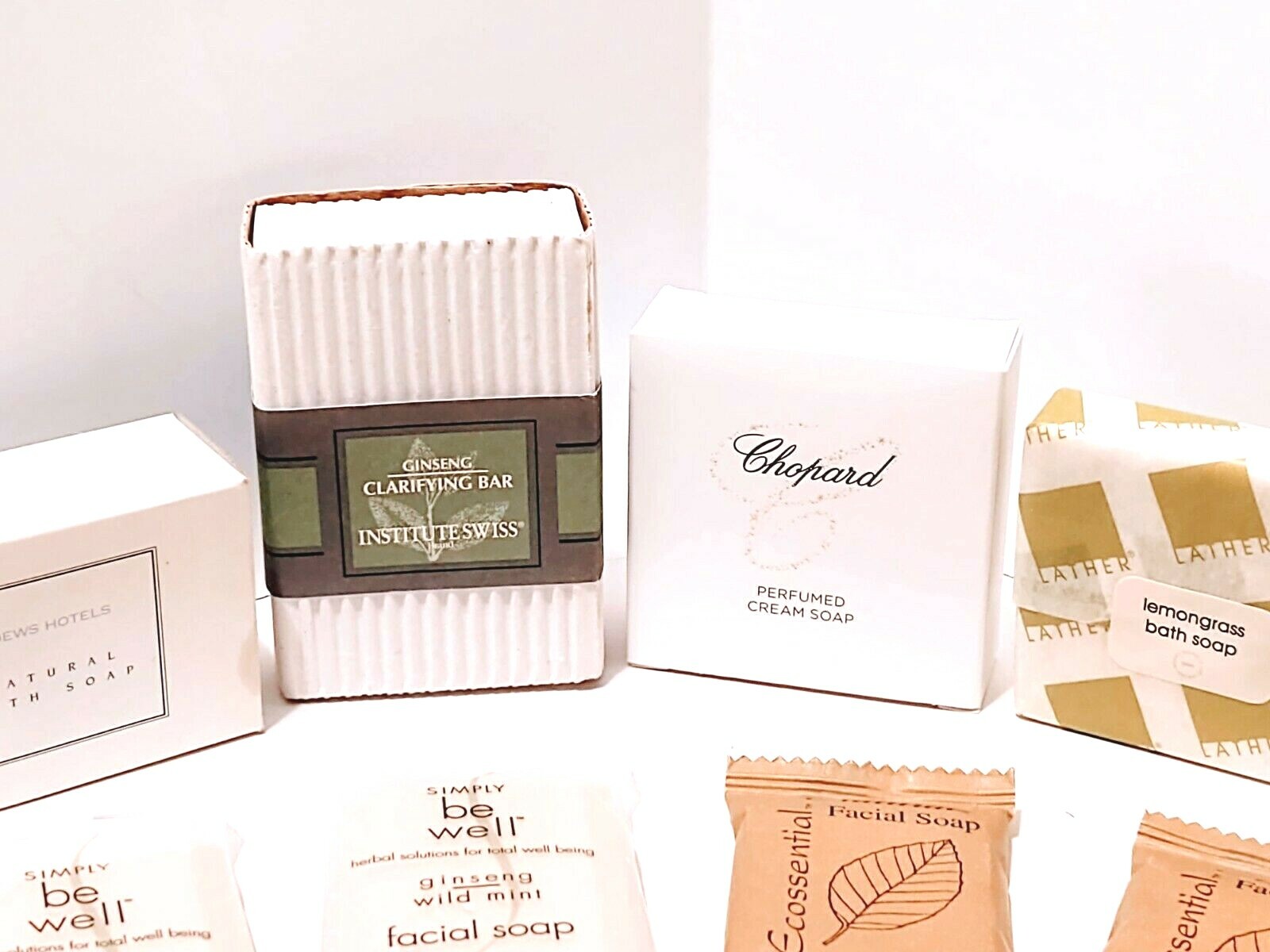 Bath Body Be Well Kenet MD Chopard Travel Soap lot 20 bars Assorted