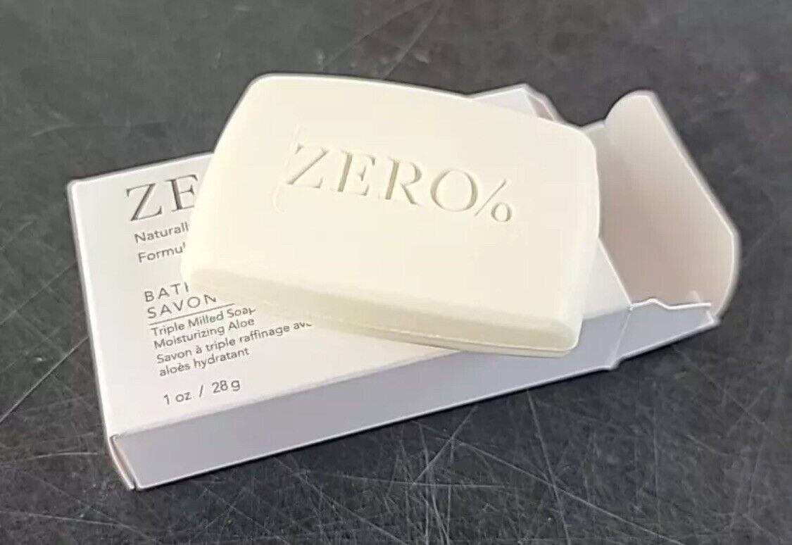 Lot Of 50 Zero% Gilchrist & Soames Face SOAP Bars Hotel Travel Size 1 oz