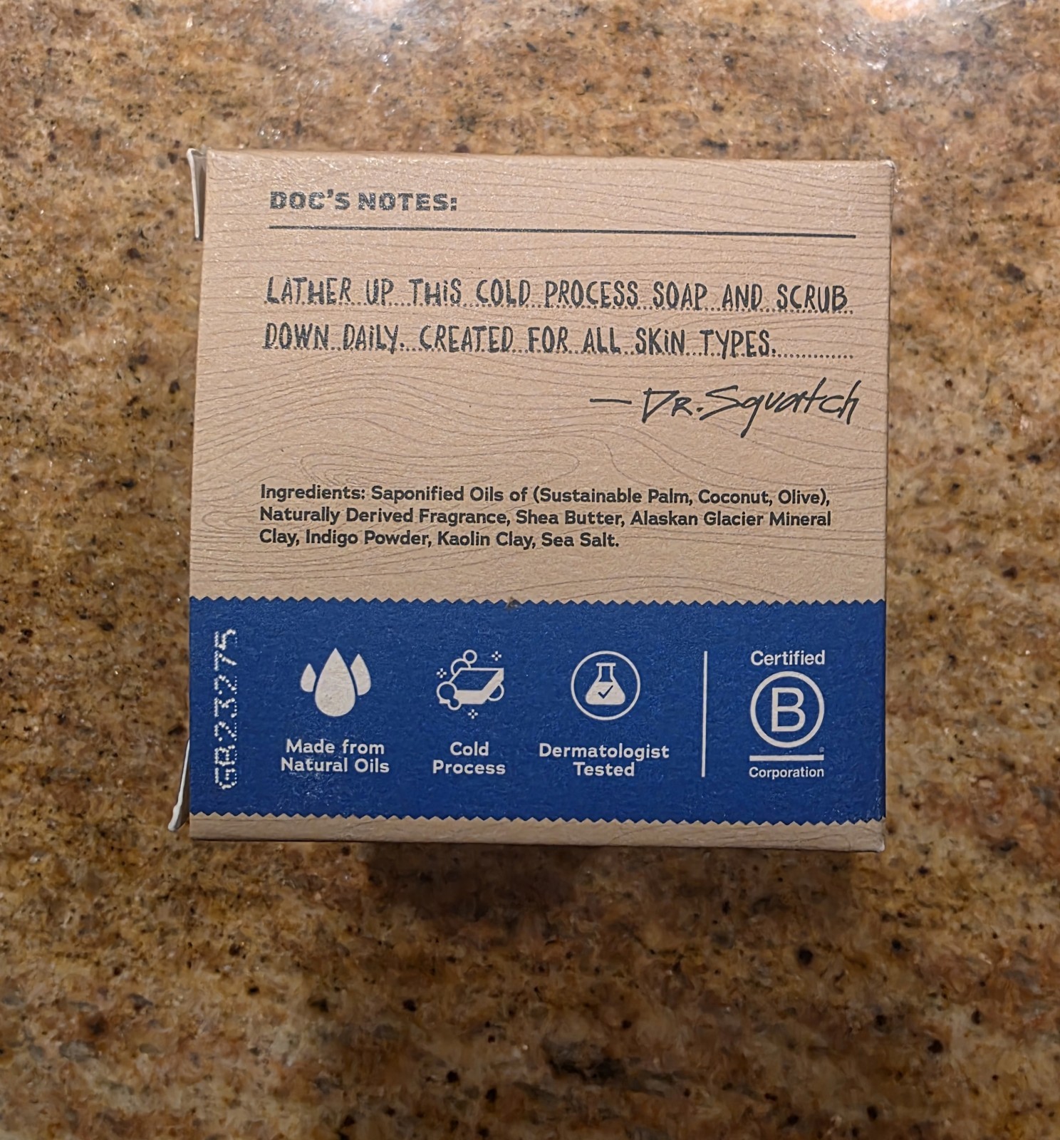 🌟Dr. Squatch Fresh Falls Mega Bricc Limited Edition **Discontinued** RARE🌟
