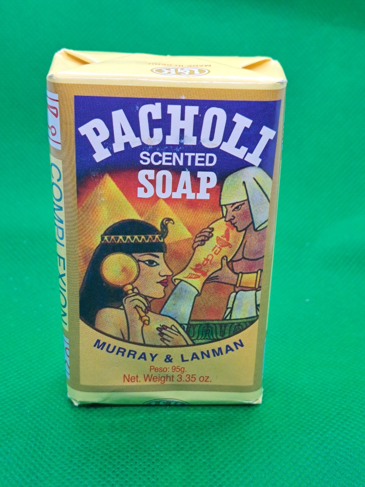 Pacholi Scented Bar Soap (3.35 oz) / Jabón en barra perfumado Pacholi (3.35 oz)