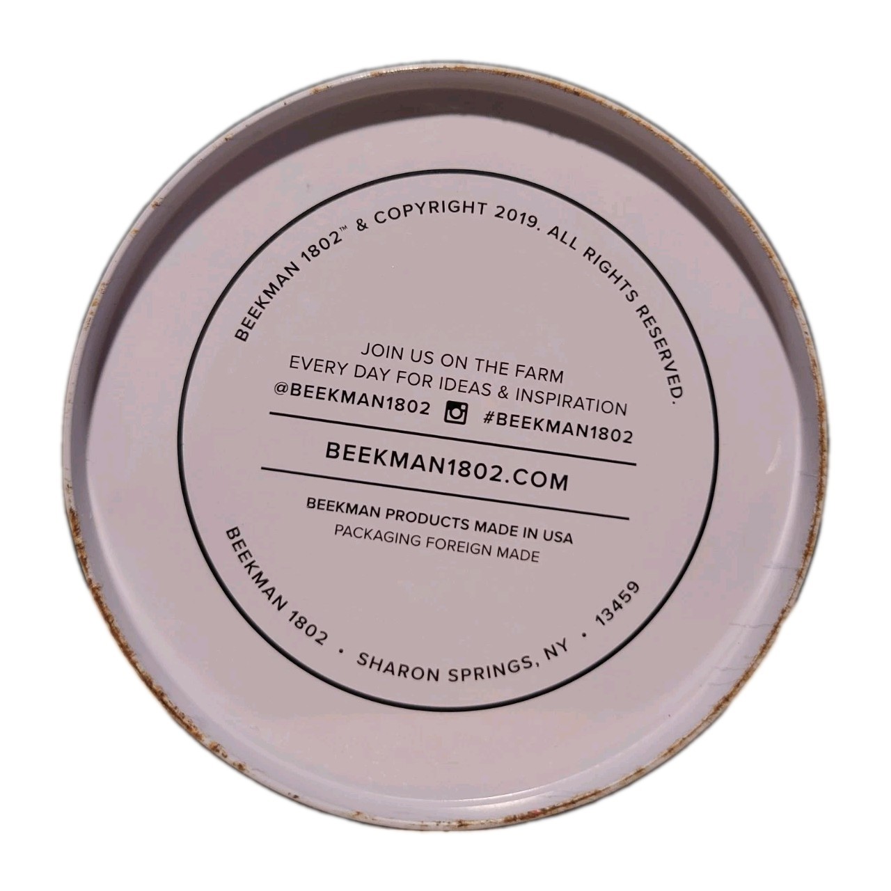 Beekman 1802 Special Delivery Metal Gift Tin With (4) 3.5oz Goat Milk Soap Bars