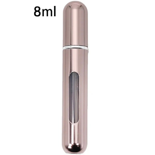 5/8ML Mini Refillable Perfume Atomizer Bottle Travel Portable Spray Pump Case US