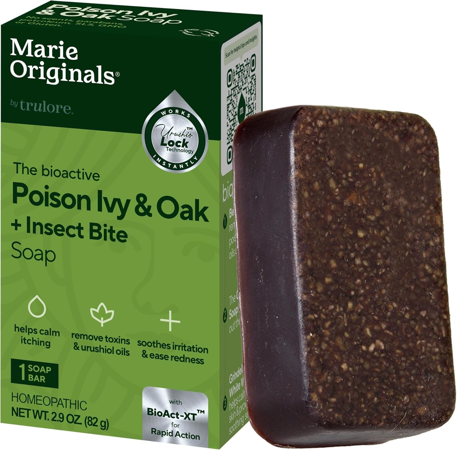Handcrafted Unscented Soap Bar – Natural Relief for Poison Ivy & Sumac, 2.9 oz