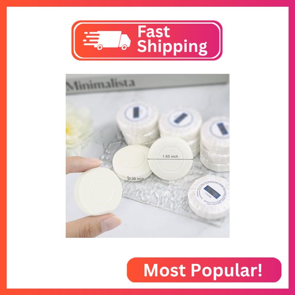 Mini Soap Bars Bulk Individually Wrapped Round Bulk Bar Soap 0.7oz Travel Soap S