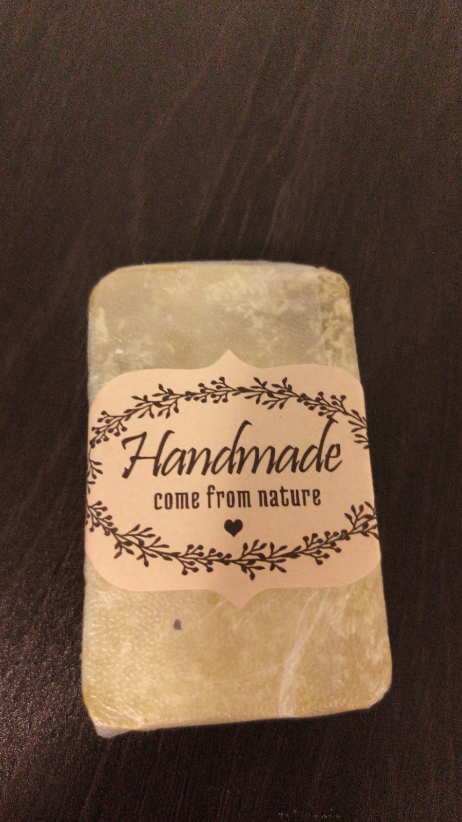 Handmade Beige Rectangular Solid Body Bar Soap for Men & Women