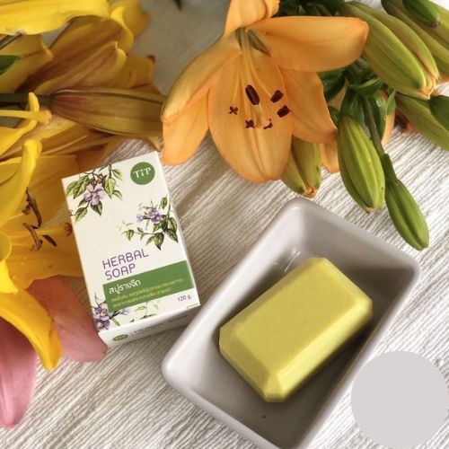 3xThai Herbal Soap Bar Face Body Cleanse Daily Use Soap 120g