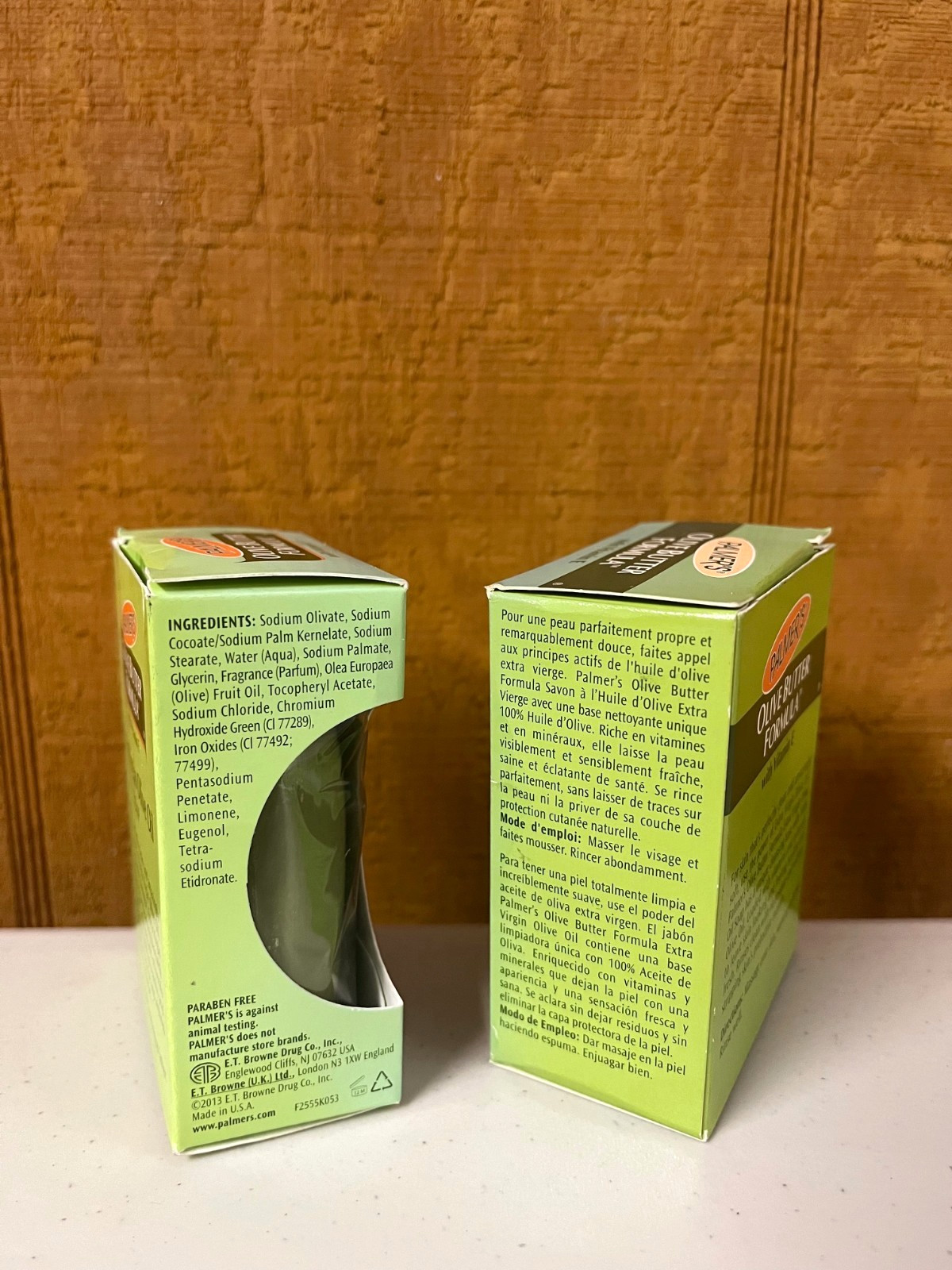 *CHIPPED* 2 Palmer’s Olive Butter Formula Extra Virgin Olive Oil Soap 4.4 Oz.