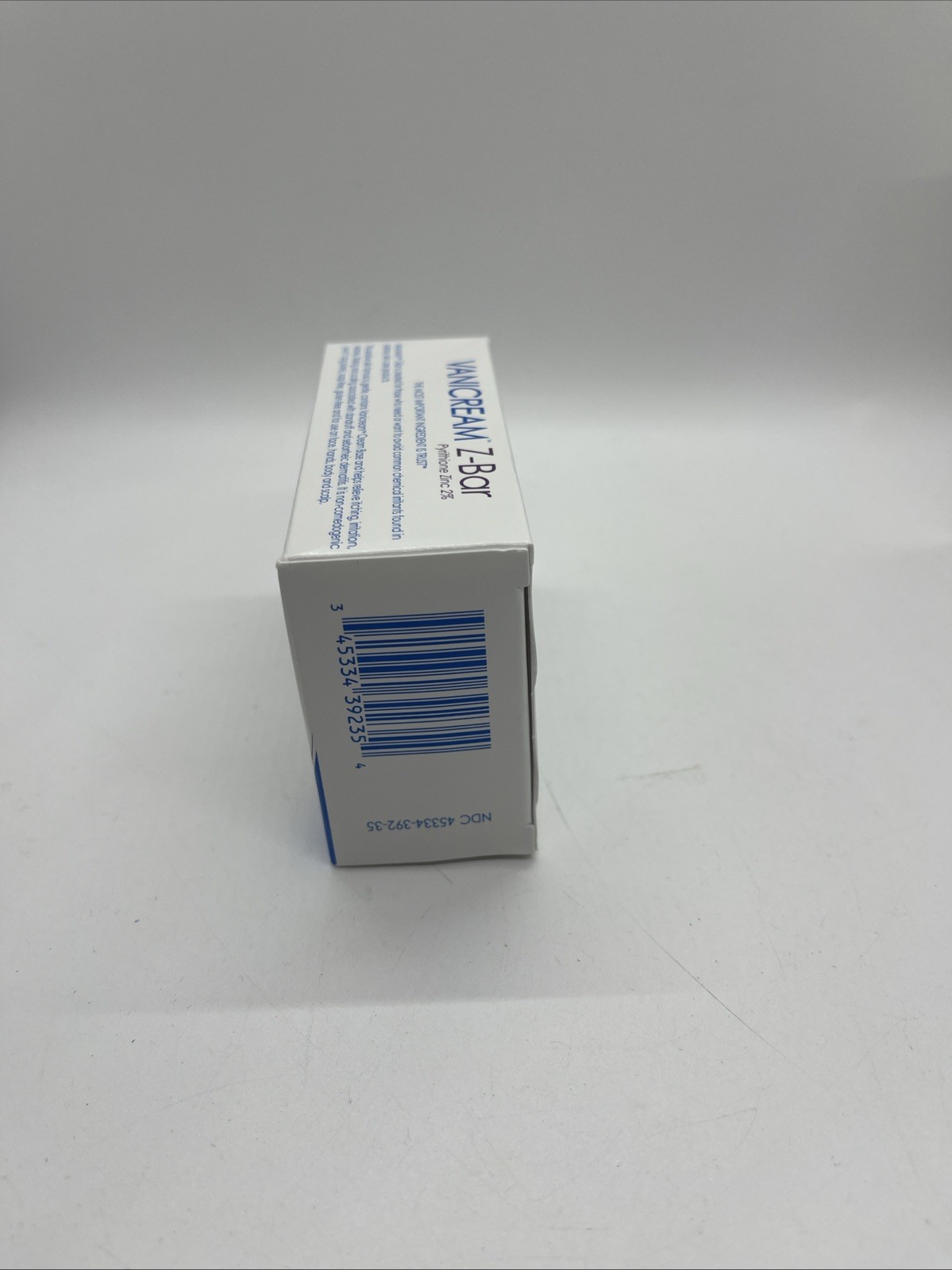 Vanicream Z Bar Discontinued Pyrithione Zinc 2% 3.5 Oz New Cleansing Bar Soap
