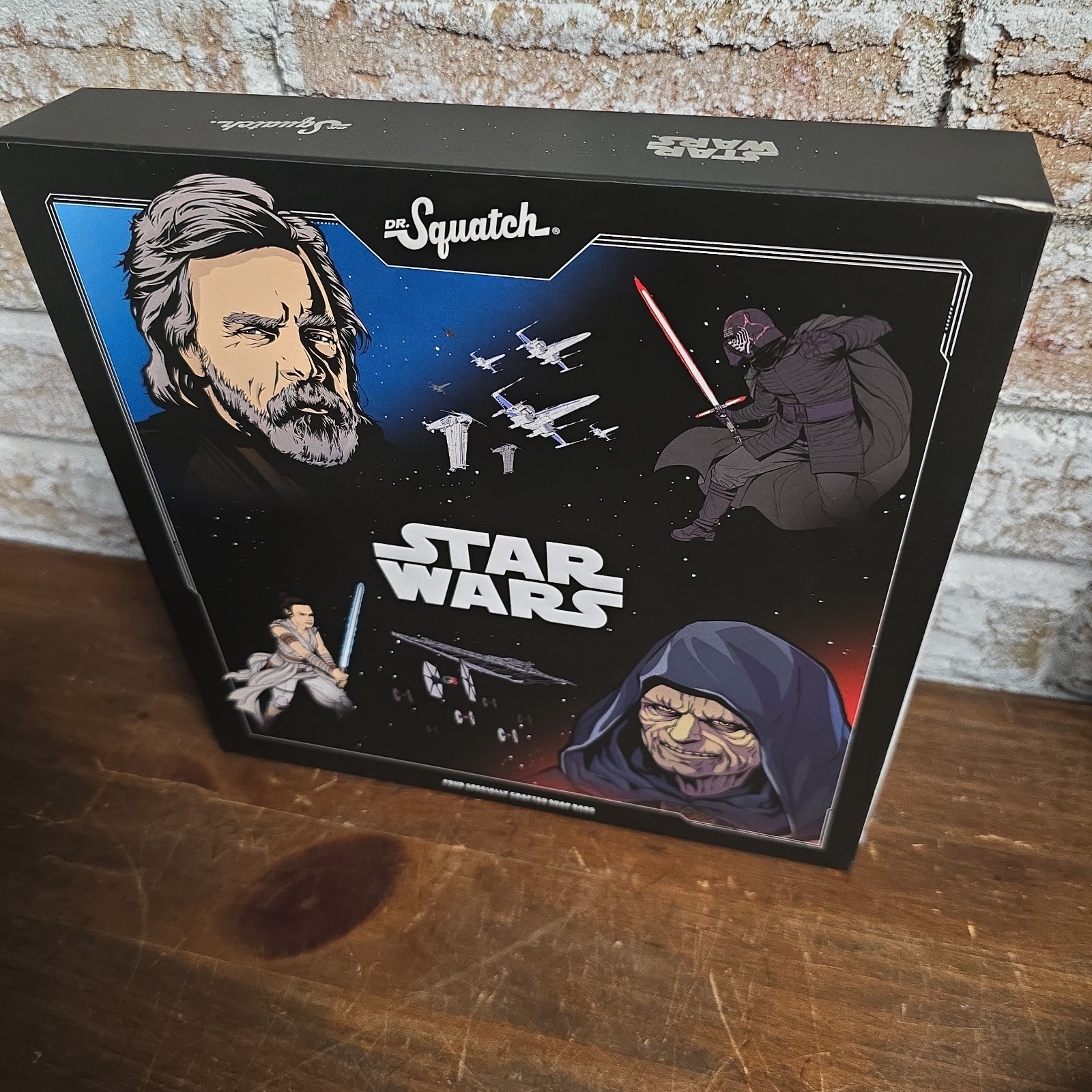 Dr. Squatch Soap Star Wars Soap Episode II -4 Bar Bundle and Collector’s Box NEW