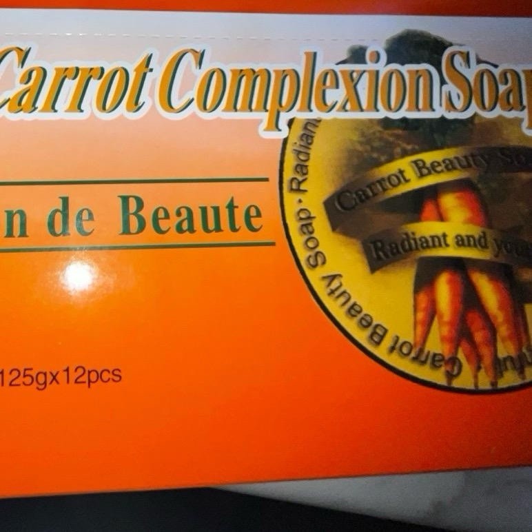 carrot complexion soap