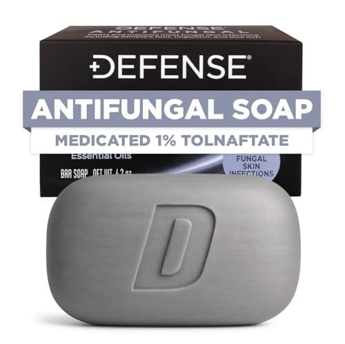 Medicated Antifungal Bar Soap for Jock Itch, Ringworm, Athlete’s Foot & Skin Fun