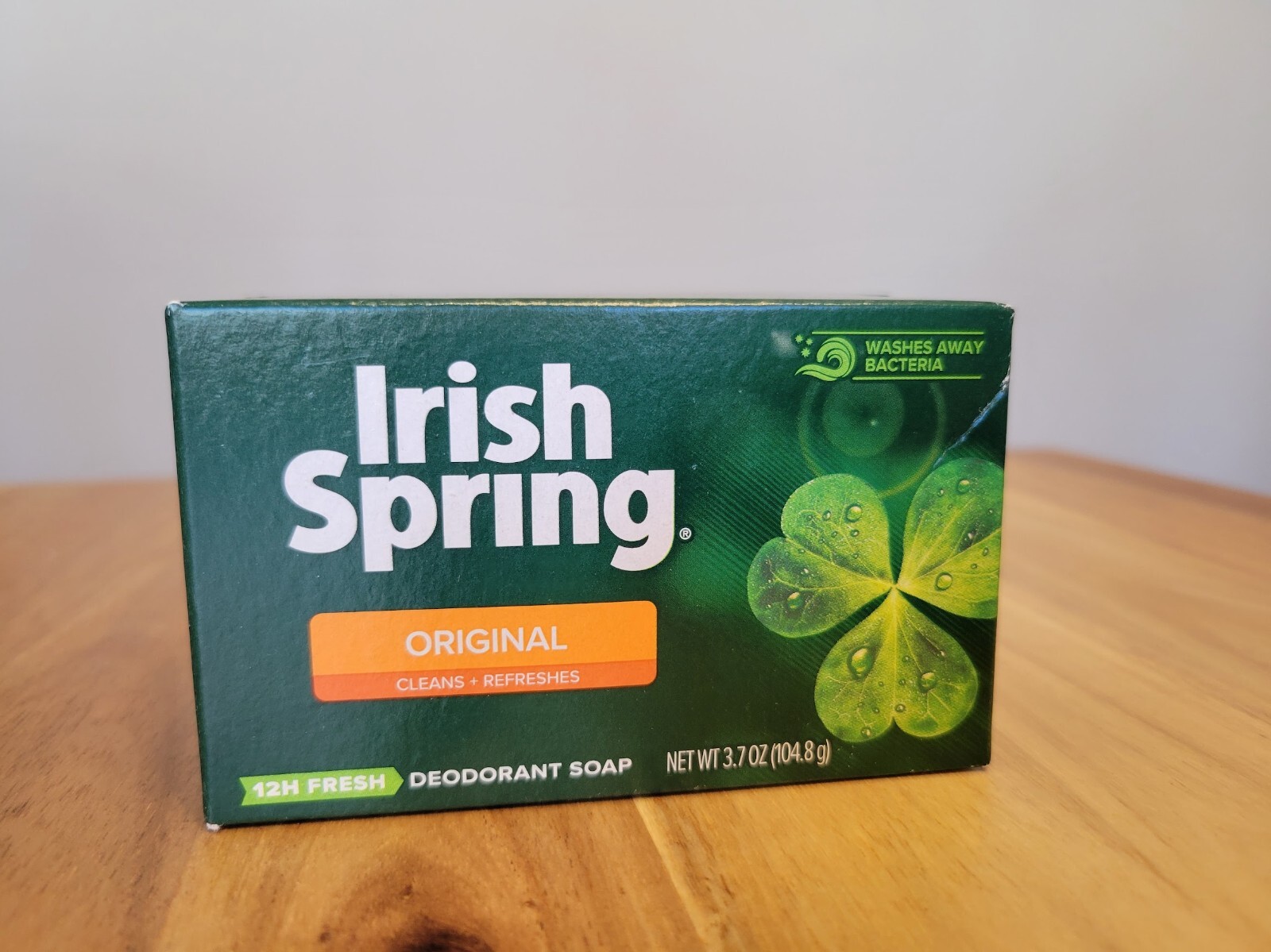 NOS 2x New Irish Spring Original Scent Men’s 3.7 oz. Bar Deodorant Soap