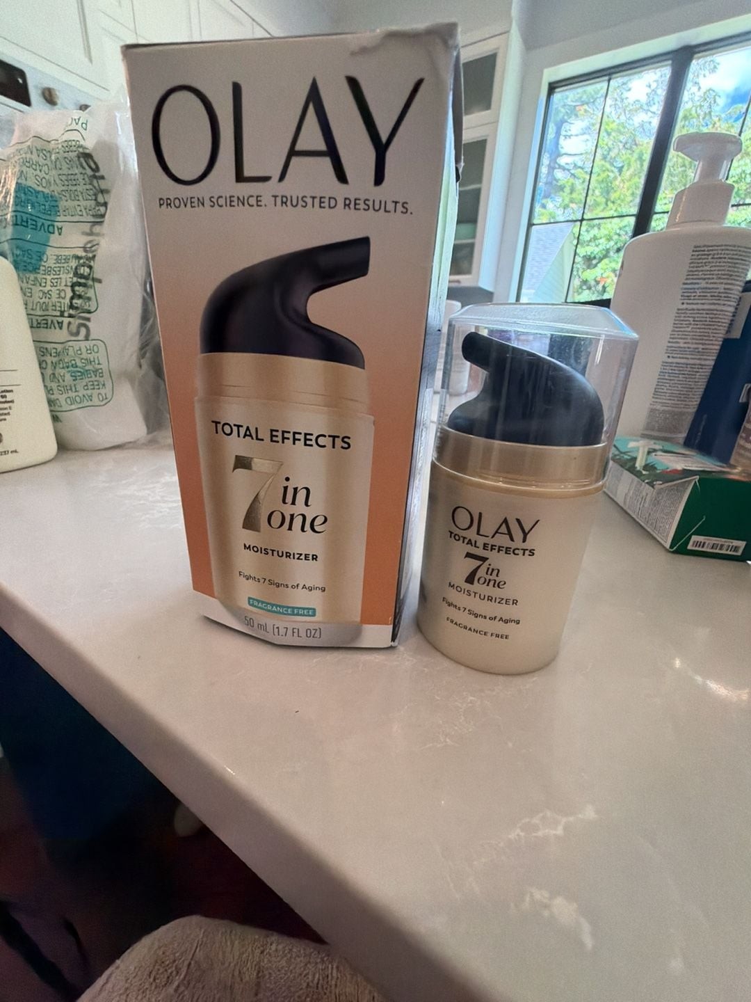 Olay Total Effects 7-in-1 Face Moisturizer Fragrance-Free 1.7 oz FAST 2 ship out